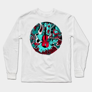 Turqred Circle of Music Long Sleeve T-Shirt